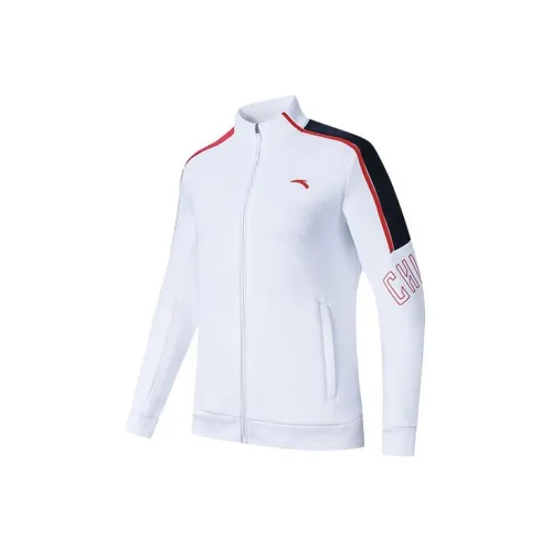 ANTA Variety Training Collection Jackets Women's Snowflake White