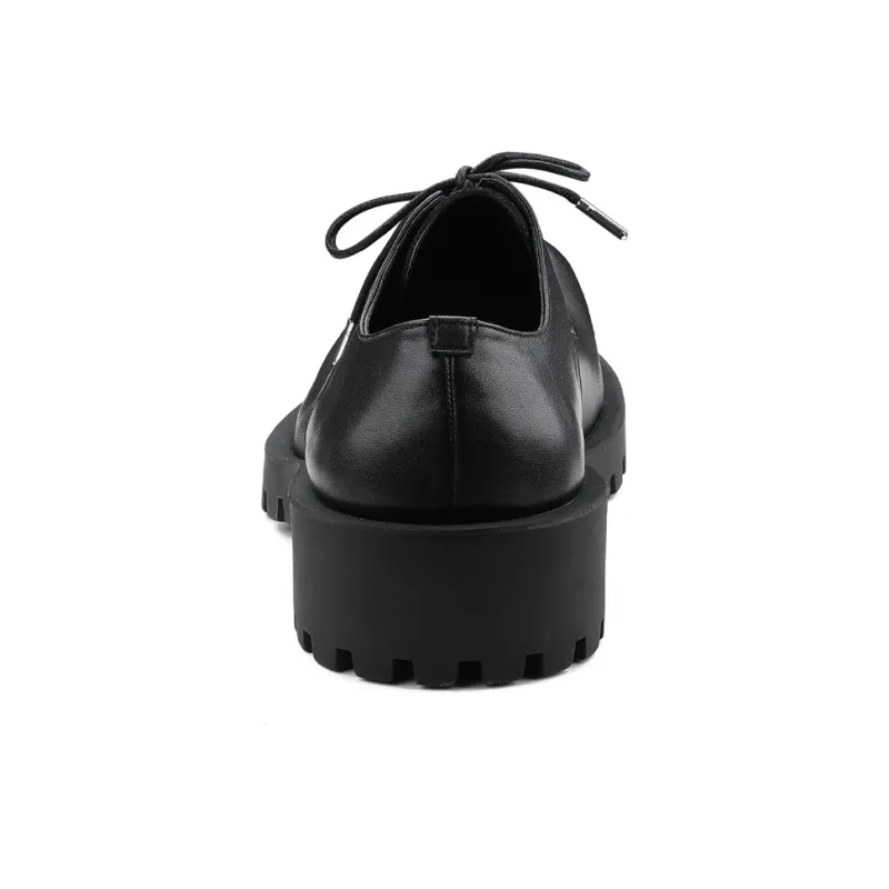 HANQIAORIJI Black Blood Series Casual Shoes Men's Black-4