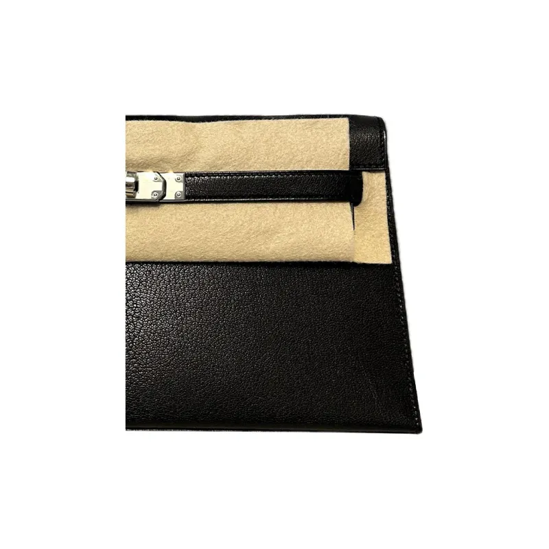 HERMES Kelly Elan Chevre Goatskin Shoulder Bag, Handbag, Shoulder Bag Women's-3