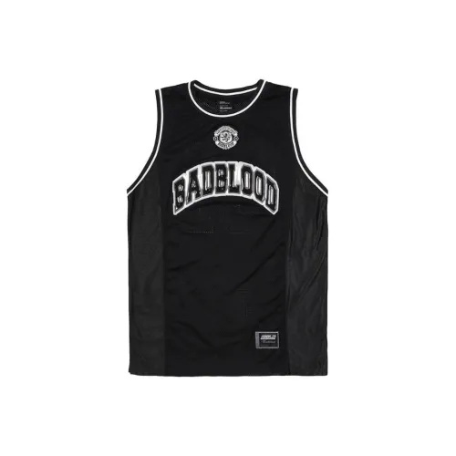 Badblood Basketball Jerseys Men Black