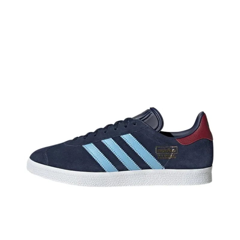 Adidas Gazelle Collegiate Navy Clear Blue Burgundy-0