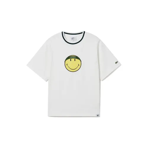 LACOSTE T-Shirts Men Off White 70V