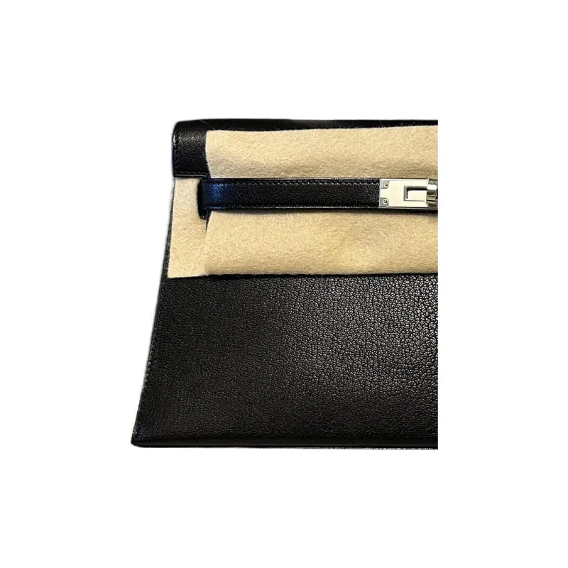 HERMES Kelly Elan Chevre Goatskin Shoulder Bag, Handbag, Shoulder Bag Women's-2