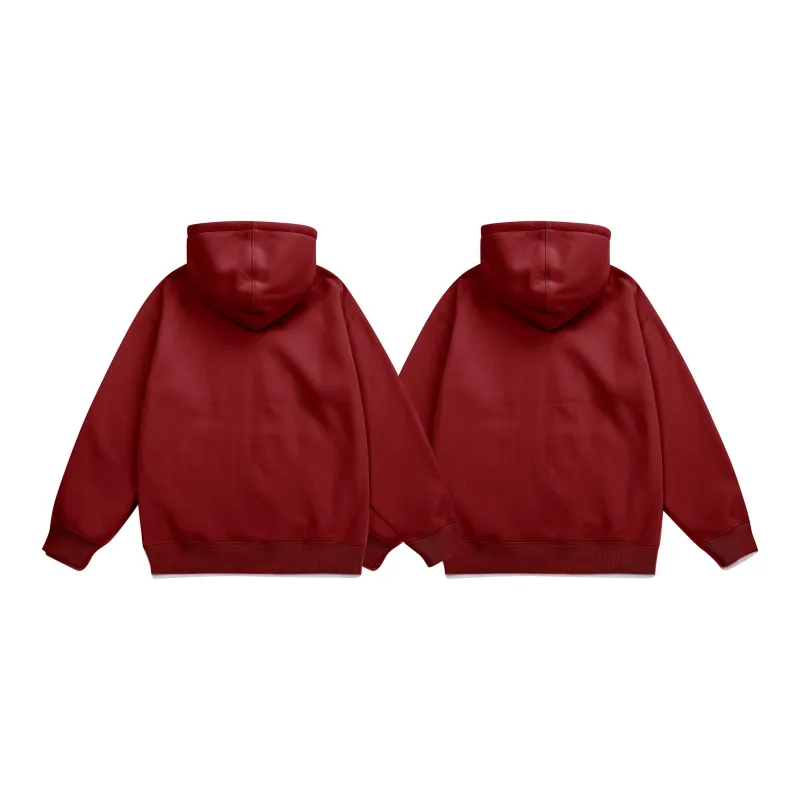 Guuka Sweatshirts Unisex 2 Pack Dark Red-1