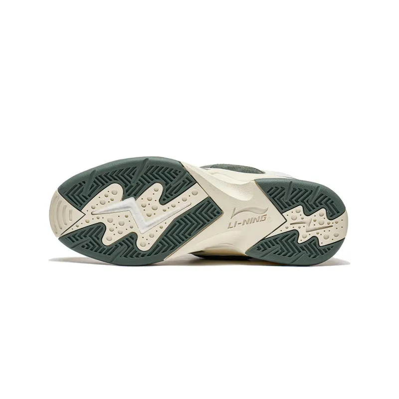 LiNing Shooting Star Cushioning Wear-Resistant Low-Top Casual Shoes Unisex Qian Shan Jade-6