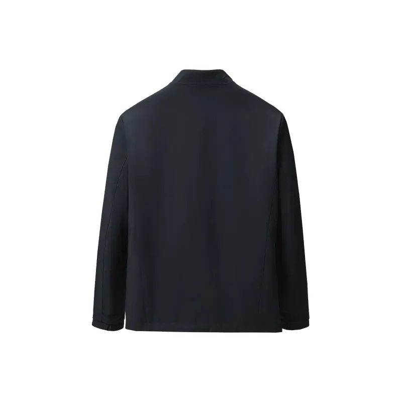 HLA Jackets Men Navy Blue H1-1