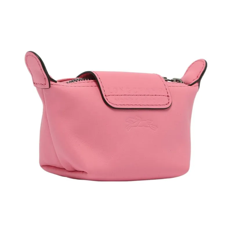LONGCHAMP Le Pliage Cow Leather Wallet Regular Women's Pink-1
