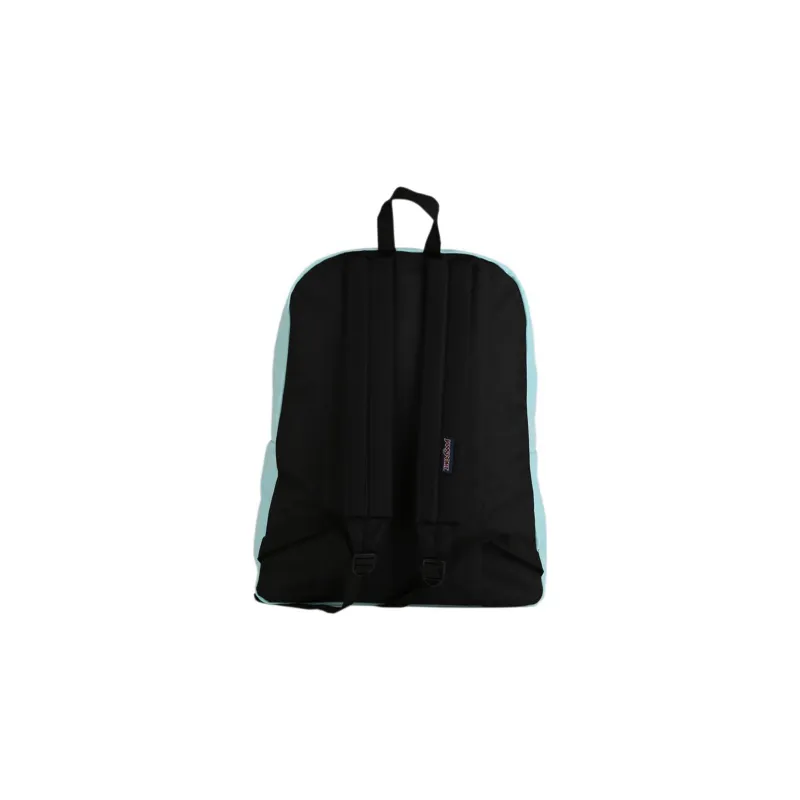 JanSport Polyester Nylon Blend Backpack Unisex Light Blue-3