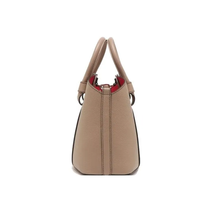 Furla Leather Tote Bag, Shopping Bag, Handbag Women's Brown-2
