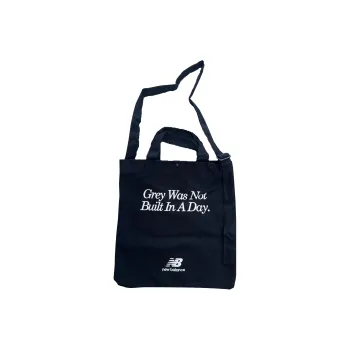 New Balance Fabric Tote Bag, Shopping Bag, Shoulder Bag, Handbag Regular Unisex Black