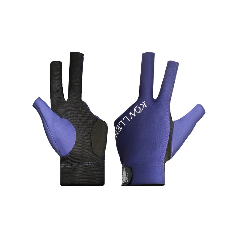 KONLLEN Billiards Three Finger Gloves Unisex Multicolor-2