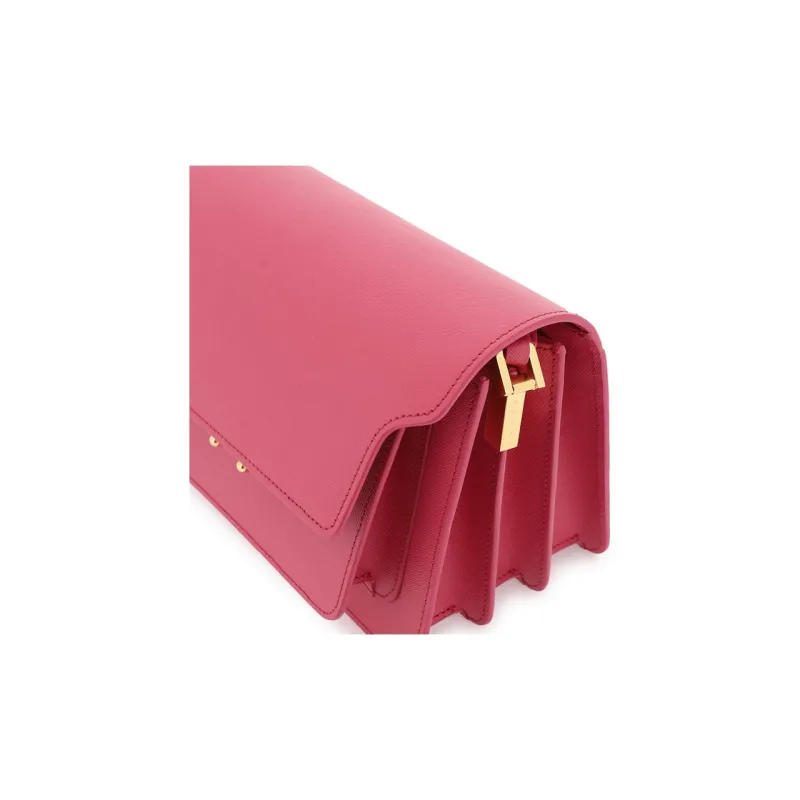 MARNI Trunk Foldover Top Medium Shoulder Bag-3