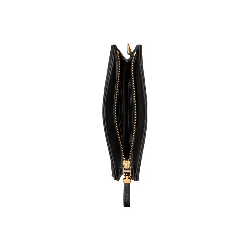 DIOR Caro Cow Leather Clutch Women's Black-4