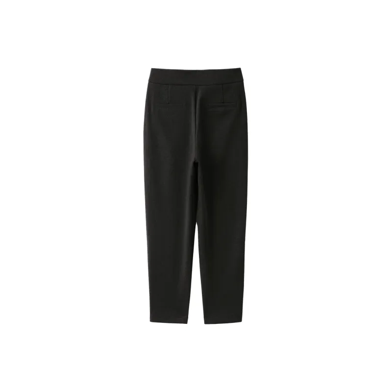 H YXIANG Casual Pants Women's Dark Gray-1