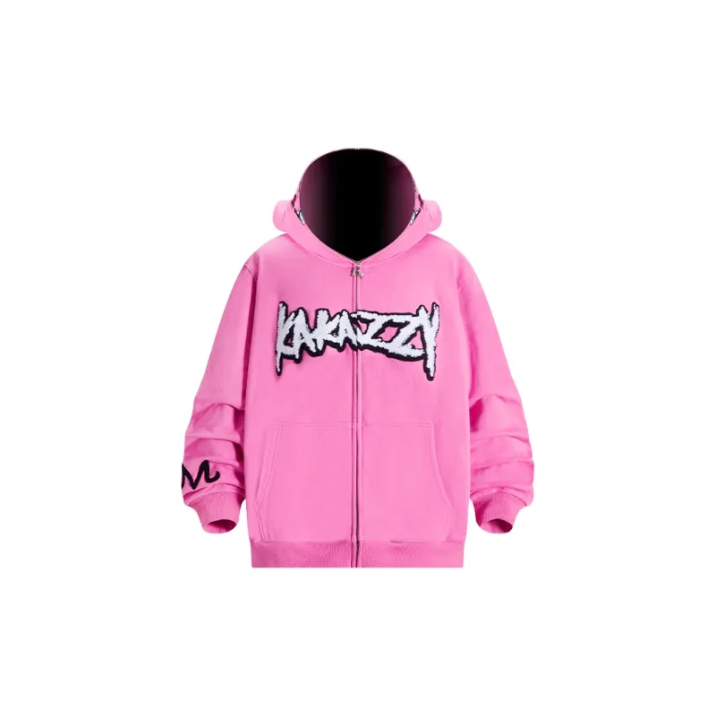 KAKAZZY Sweatshirts Unisex Pink-3