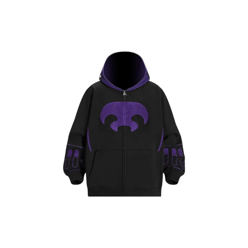 KAKAZZY Sweatshirts Unisex Black-3
