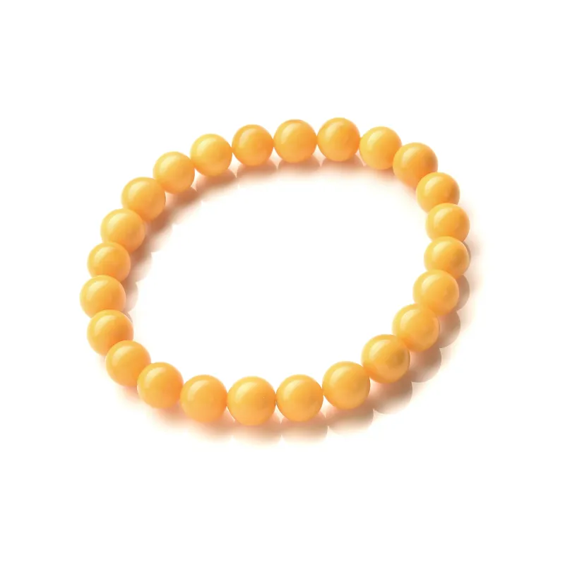 Abby's Wonderland Beeswax Jade Bracelets Unisex-2