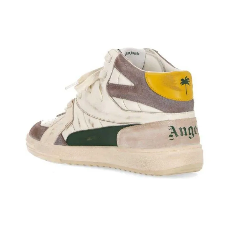 PALM ANGELS Round Toe Lace-Up Sneakers-3