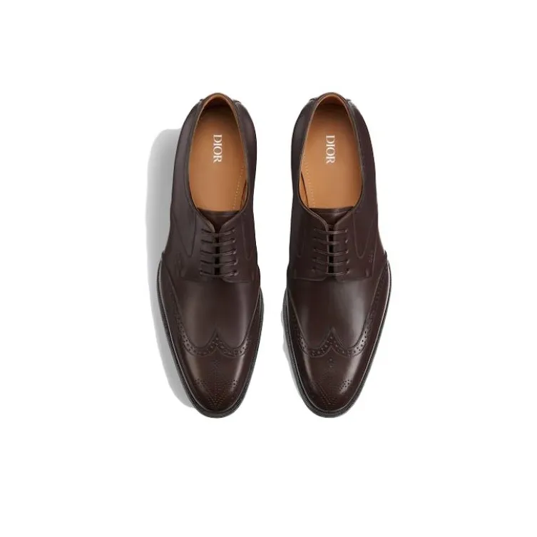 DIOR Timeless Dress Shoes Men's Brown-3