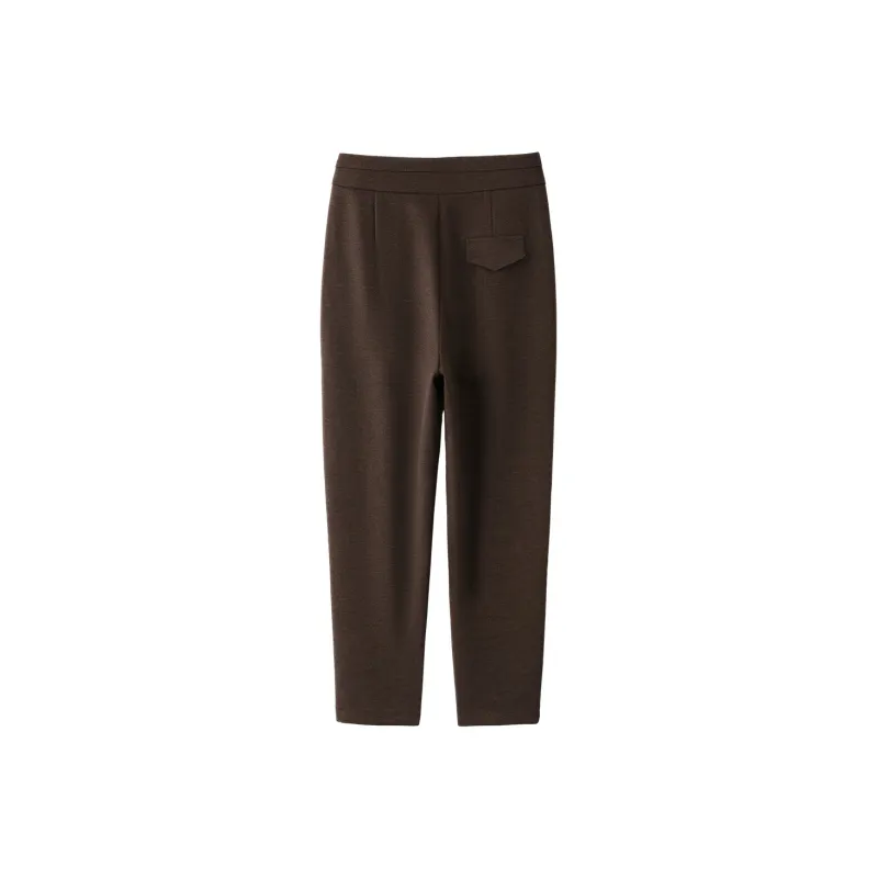 H YXIANG Casual Pants Women's Khaki-1