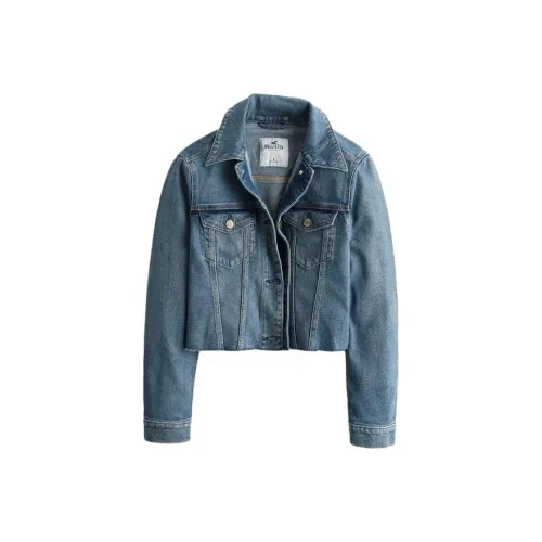 Hollister Denim Jackets Women's Blue