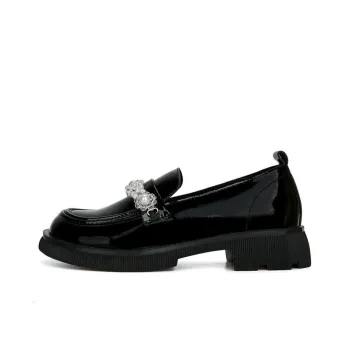 CHRISTINE SHEII Siu Siu Loafers 3.5cm Women's Black
