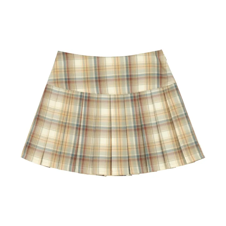 Snbl Casual Short Skirts Women's Khaki-1