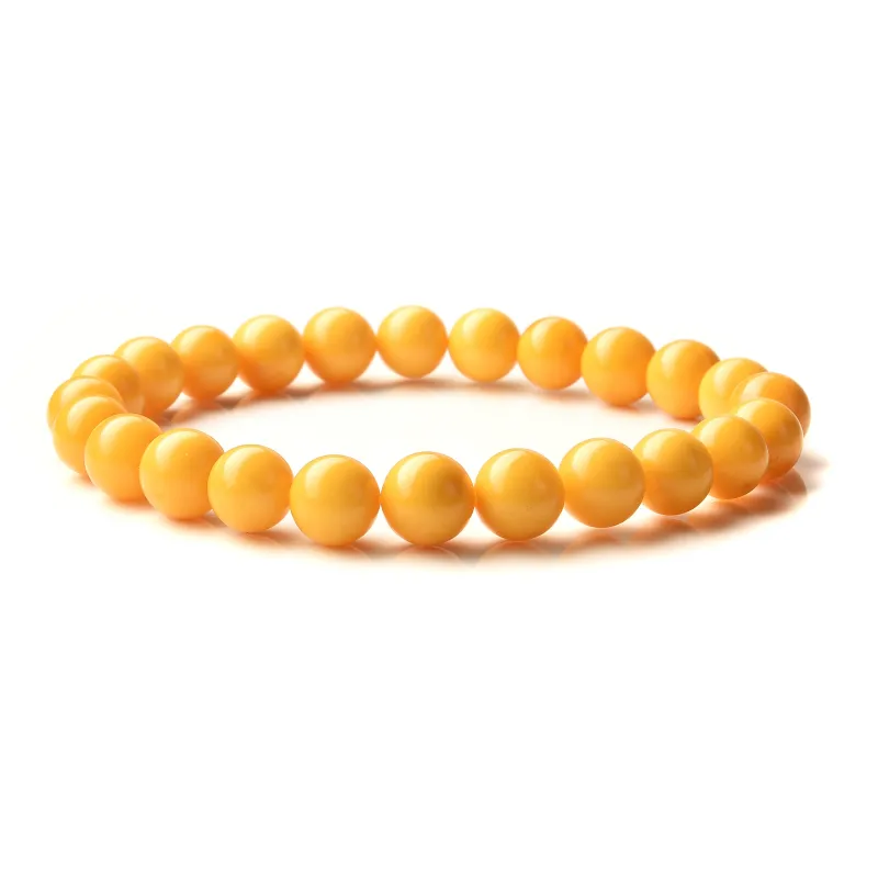 Abby's Wonderland Beeswax Jade Bracelets Unisex-1
