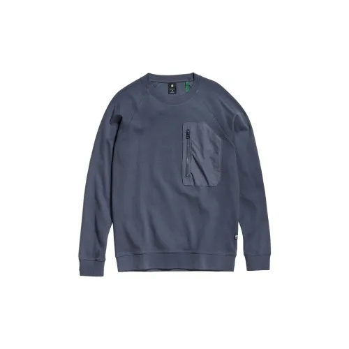 G-STAR RAW Sweatshirts Men Gray Blue