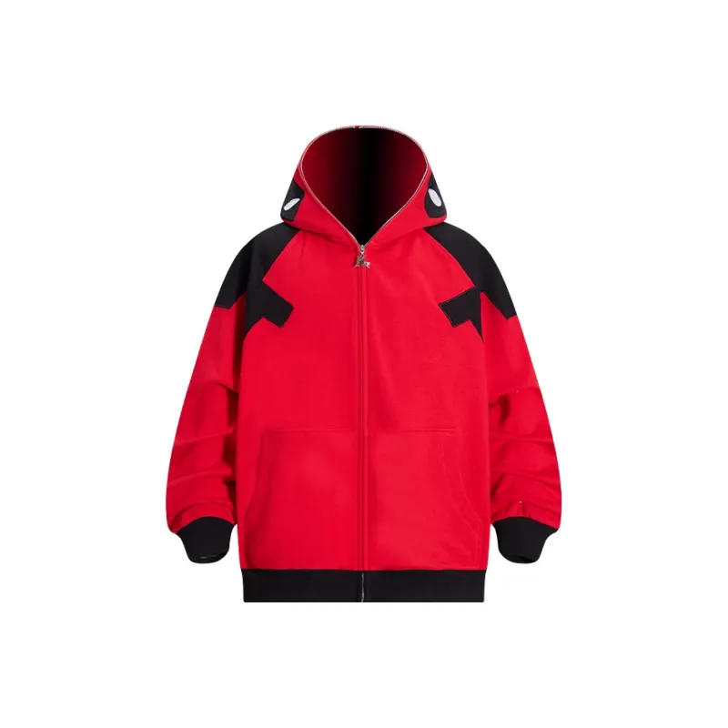 KAKAZZY Sweatshirts Unisex Red-3