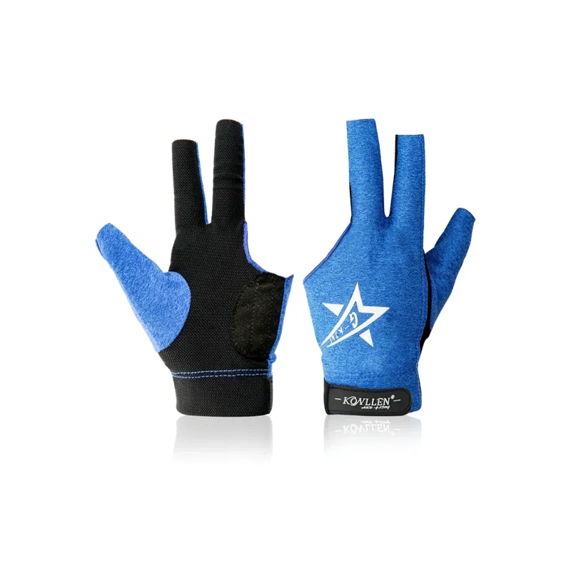 KONLLEN Billiards Three Finger Gloves Silicone Unisex Left Handed And Right Handed-2