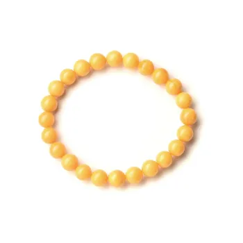 Abby's Wonderland Beeswax Jade Bracelets Unisex