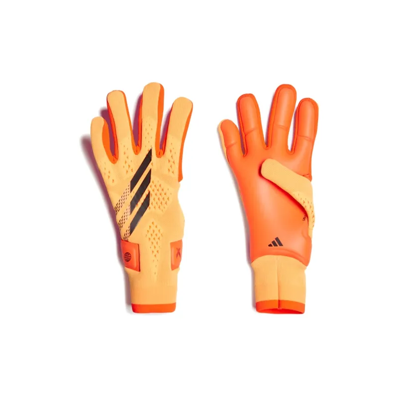 Adidas Polyester, Elastane, Nylon, Rubber Foam Sports Gloves Men's Orange-0