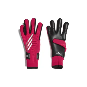 Adidas Polyester Elastane Nylon Rubber Foam Sports Gloves Men's Pink