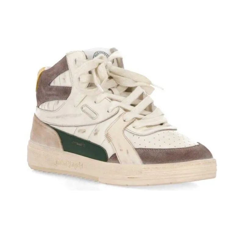 PALM ANGELS Round Toe Lace-Up Sneakers-2