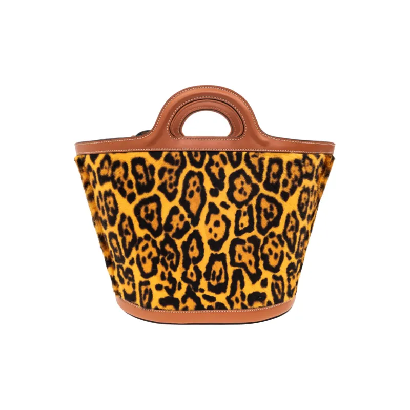 MARNI Shearling One Shoulder Handbags Regular Women's Leopard-2