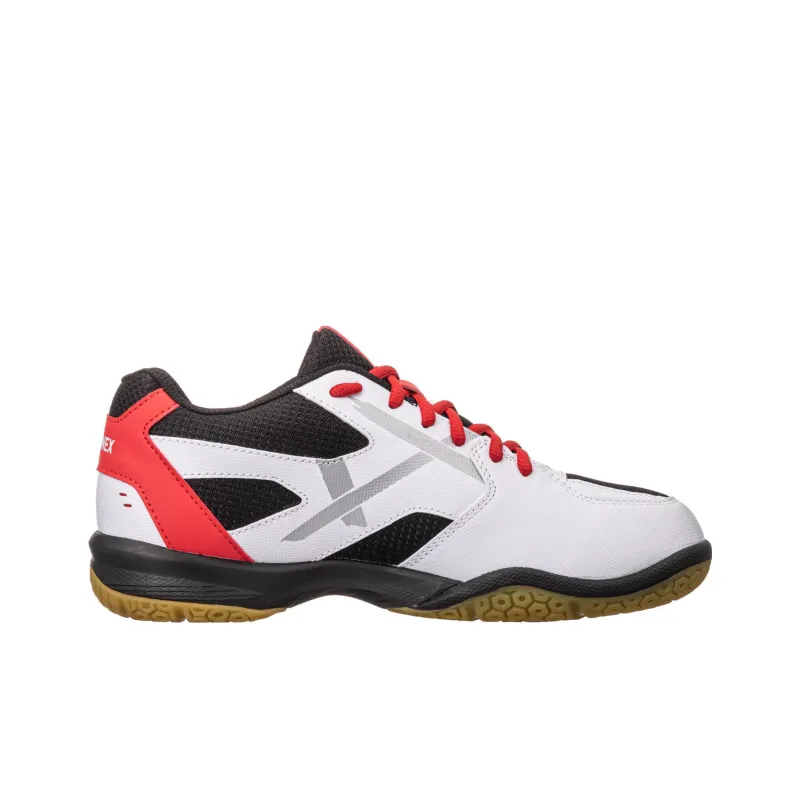 YONEX Power Cushion 670 Anti-Slip Wear-Resistant Low-Top Badminton Shoes Unisex White Red-1