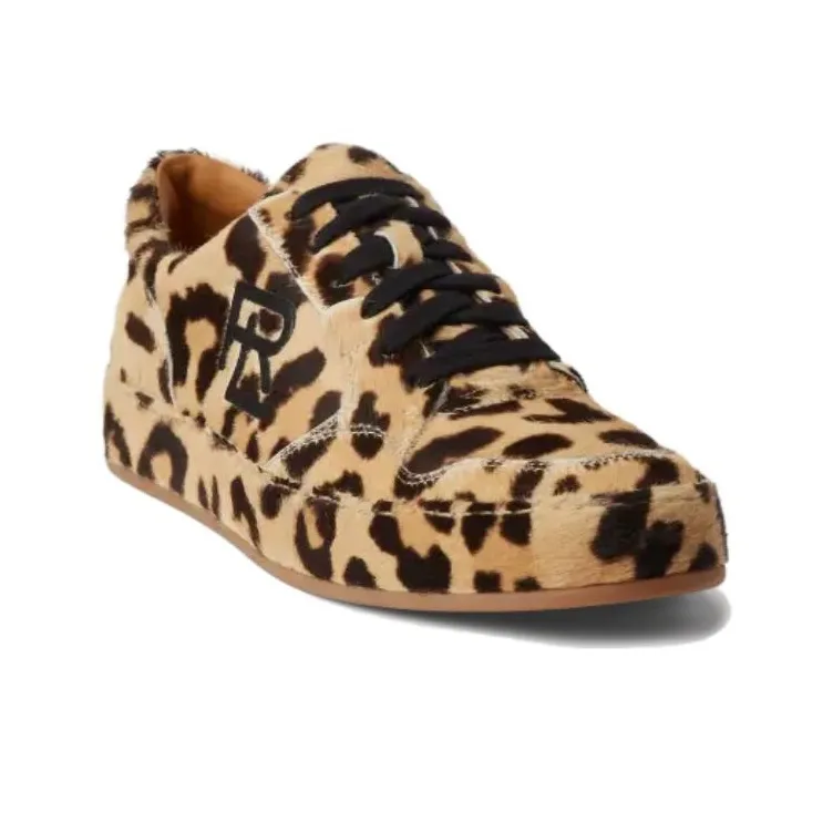 Polo Ralph Lauren Jinett Low Top Skateboard Shoes Women's Brown-1