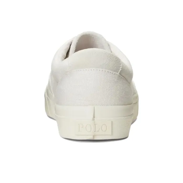 Polo Ralph Lauren Keaton Low-Top Skateboard Shoes Men's White-4