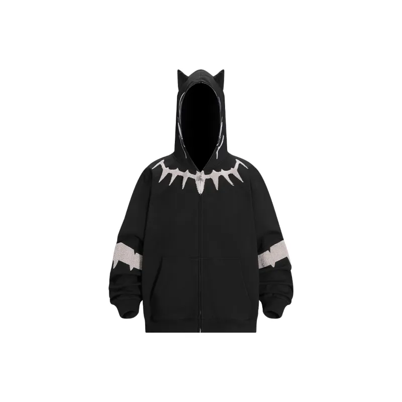 KAKAZZY Sweatshirts Unisex Black-1