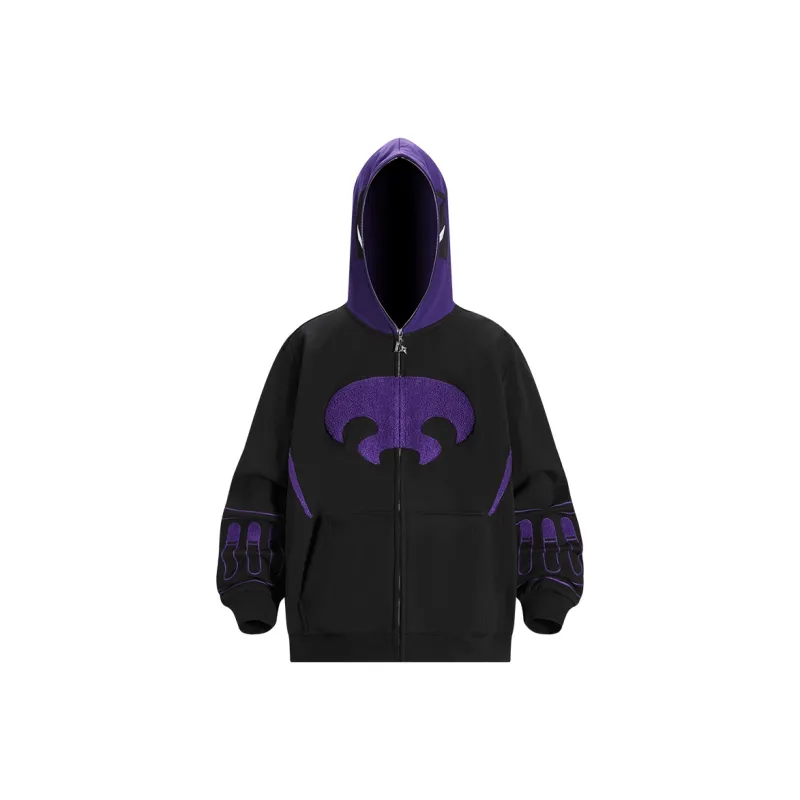 KAKAZZY Sweatshirts Unisex Black-1