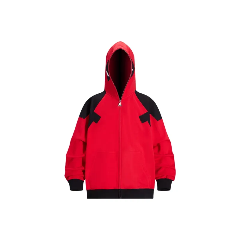 KAKAZZY Sweatshirts Unisex Red-1