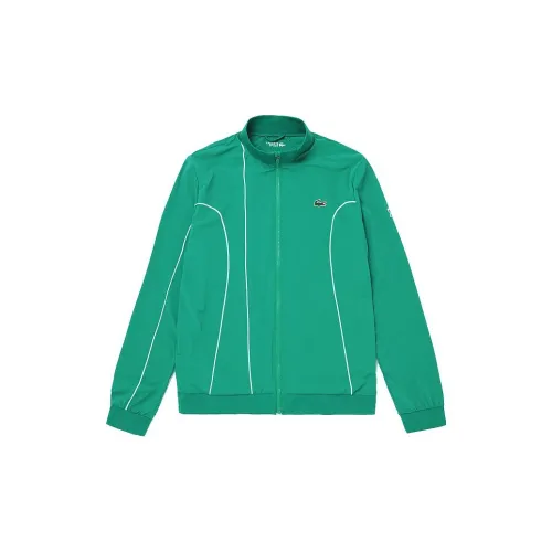 LACOSTE Djokovic Collaboration Jackets Men Green FAF