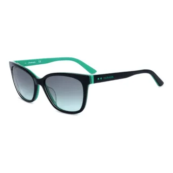 CK/Calvin Klein Acetate Irregular Shape Sunglasses Women's Black