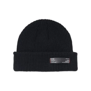 ACAP Polyester Beanies Unisex Black/Orange/Neon Green