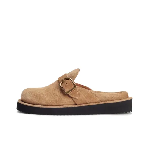 Polo Ralph Lauren Buckle-strap Suede Mules