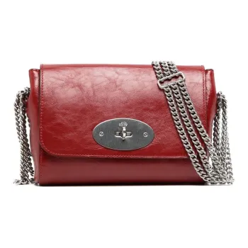 Mulberry Twist-lock Leather Shoulder Bag