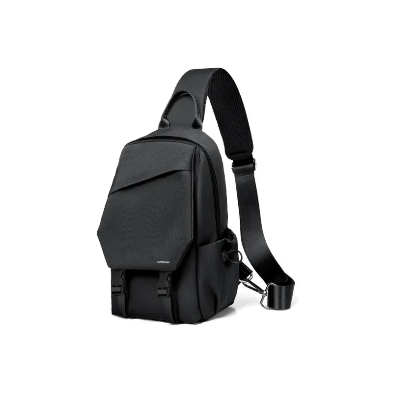 LANDCASE Fabric Messenger Bag Sling Bag Regular Unisex Multicolor-1