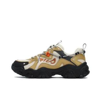 FILA Fluid 4 Low Shoes 'Tan White Black' Women's
