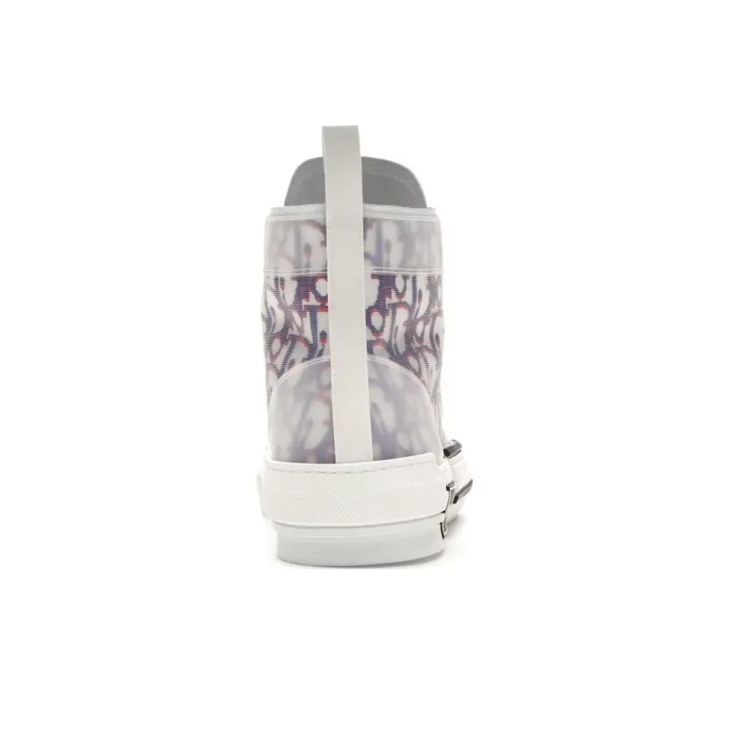 DIOR B23 High Top Red Blue Oblique-4